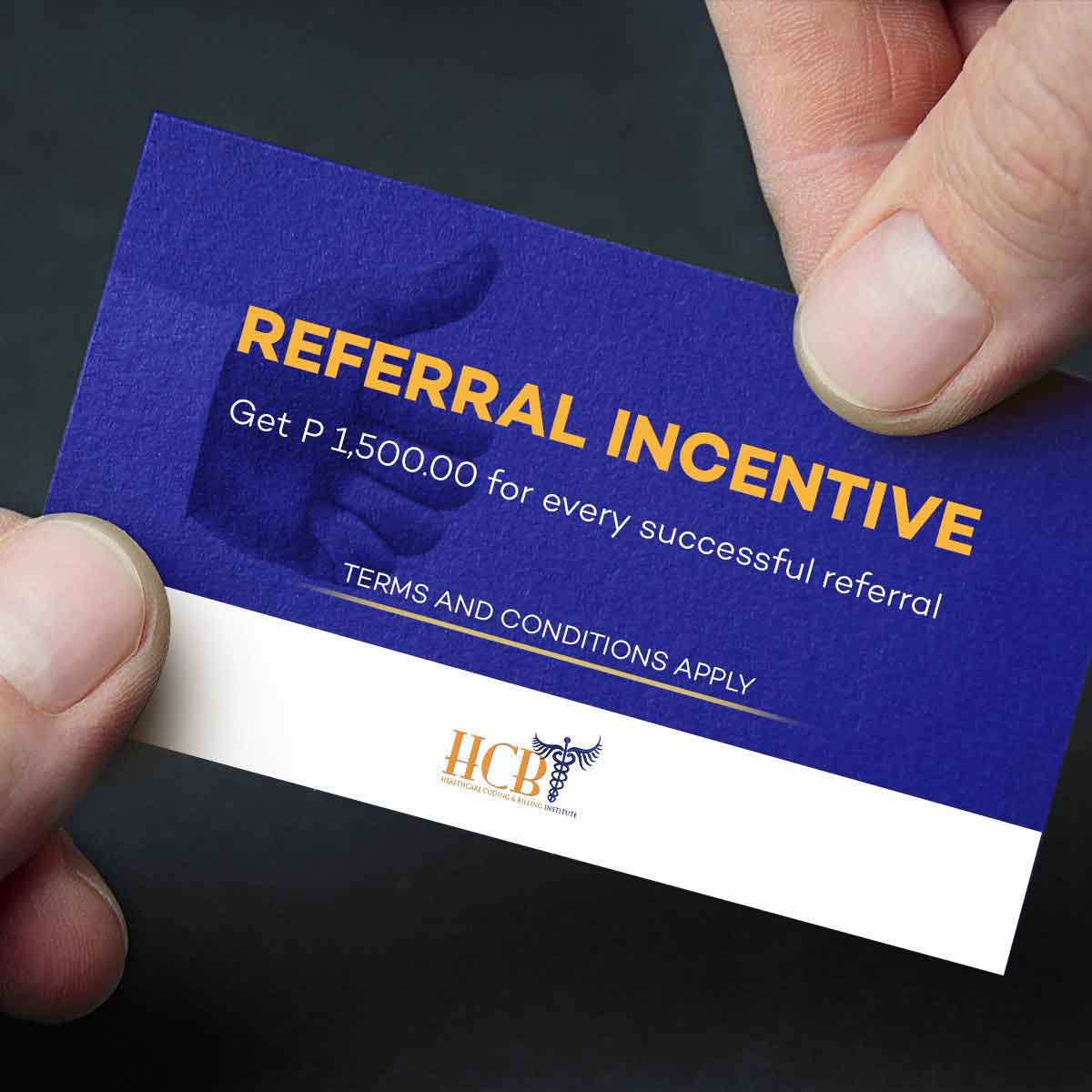 Referral-Incentive, hcbi